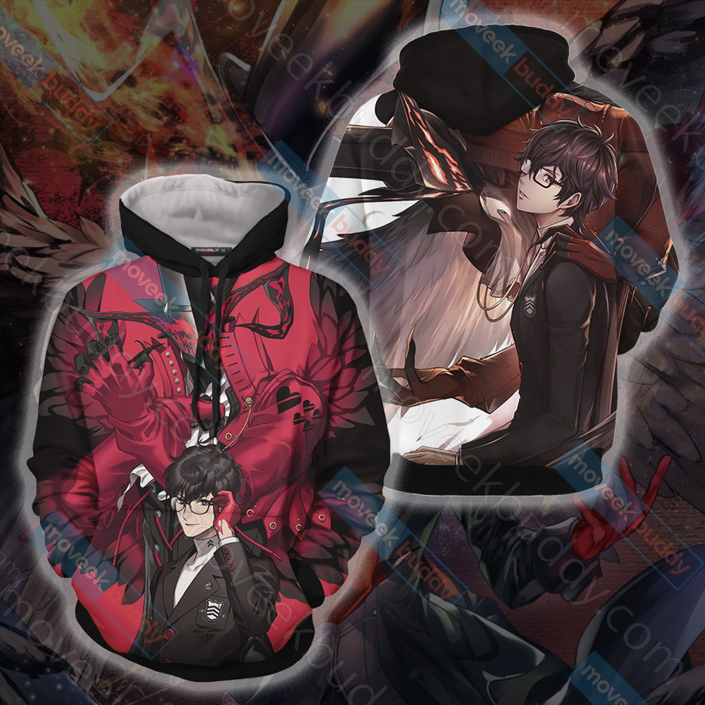 Persona 5 Joker And Arsen Unisex 3D T-shirt Hoodie S 