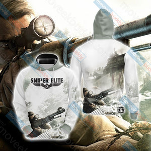 Sniper Elite V2 Unisex 3D T-shirt Hoodie S 