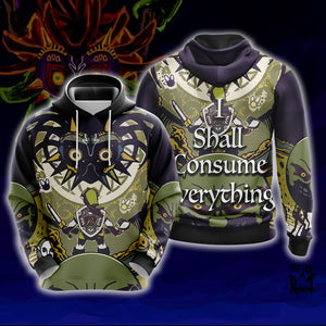 The Legend Of Zelda - I Shall Consume Everything Unisex 3D T-shirt Zip Hoodie Pullover Hoodie Hoodie S 