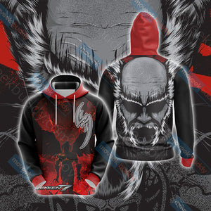 Tekken 7 - Heihachi Mishima Unisex 3D T-shirt Hoodie S 