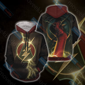 Arrow and Flash Unisex 3D T-shirt Hoodie S 