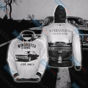 Supernatural Unisex 3D T-shirt Hoodie S 