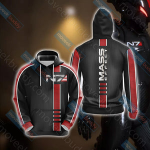 Mass Effect - N7 symbol Unisex 3D T-shirt   