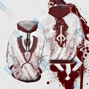 Bloodborne - Hunter's Mark Unisex 3D T-shirt Hoodie S 
