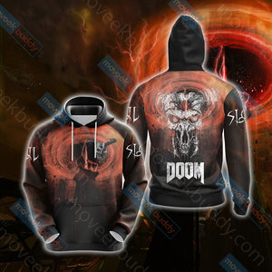 Doom - Icon of Sin Unisex 3D T-shirt Hoodie S 