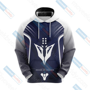 Destiny: House of Wolves New Unisex 3D Hoodie   