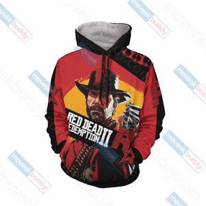 Red Dead Redemption 2 Unisex 3D T-shirt   