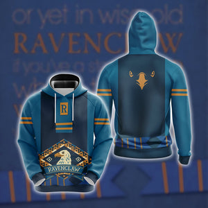 Harry Potter - Wise Like A Ravenclaw New Unisex 3D T-shirt Hoodie S 