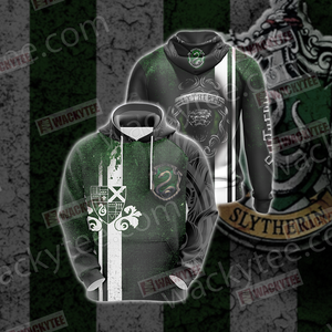 Slytherin House Harry Potter New Look Unisex 3D T-shirt Hoodie S 
