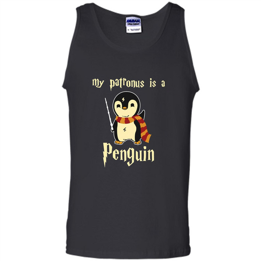 Penguin T-Shirt My Patronus Is A Penguin Hot 2017 T-Shirt Black S 