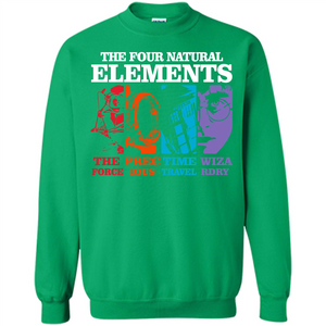 Movie T-shirt The Four Natural Elements T-shirt Irish Green S 