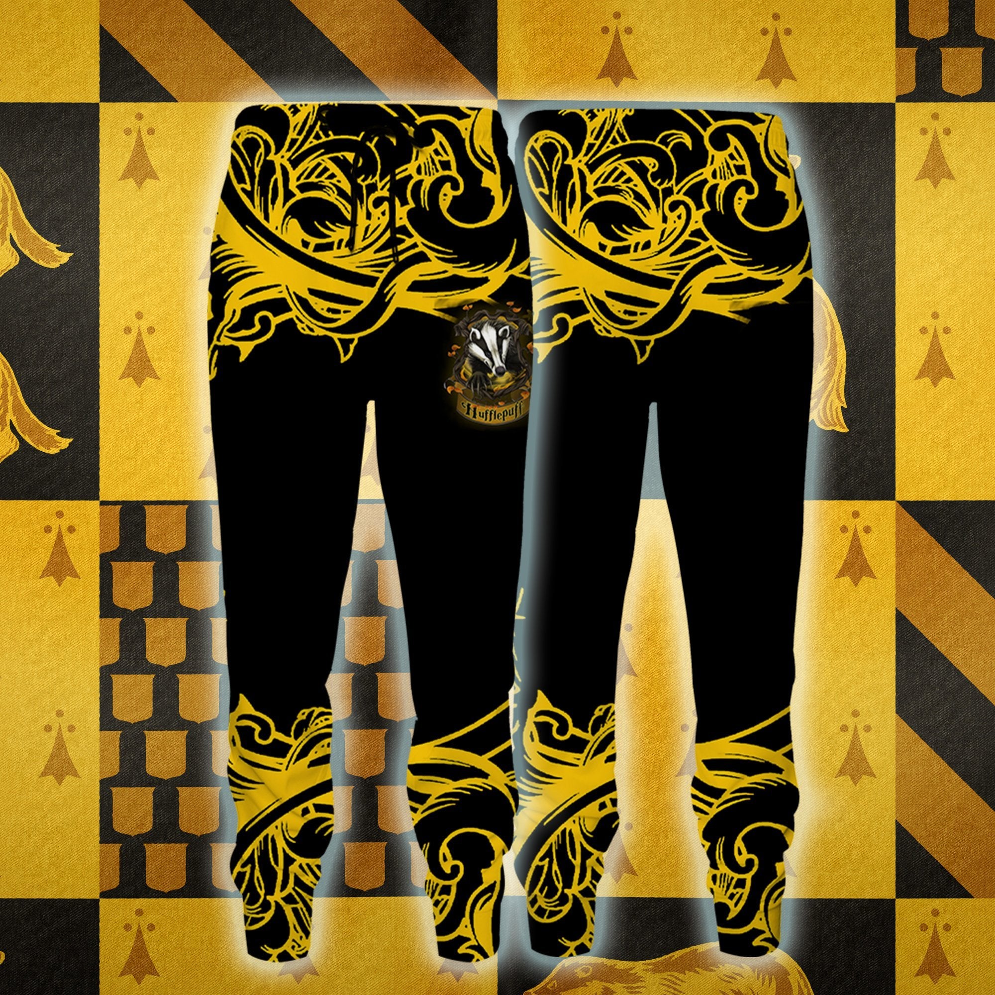 Loyal Like A Hufflepuff Harry Potter Jogging Pants S  