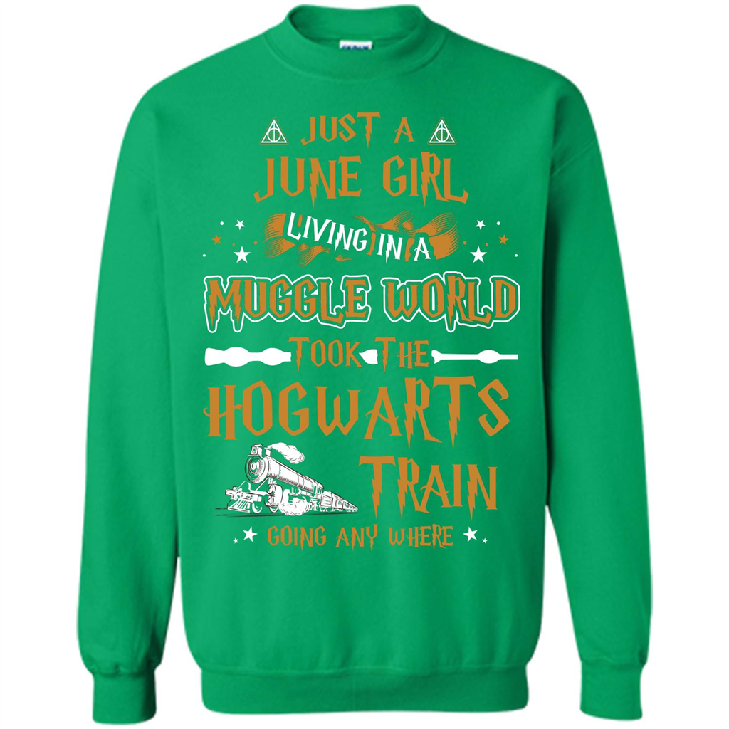 Harry Potter T-shirt Just A June Girl Living In A Muggle World   