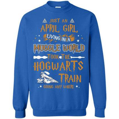 Harry Potter T-shirt Just An April Girl Living In A Muggle World   