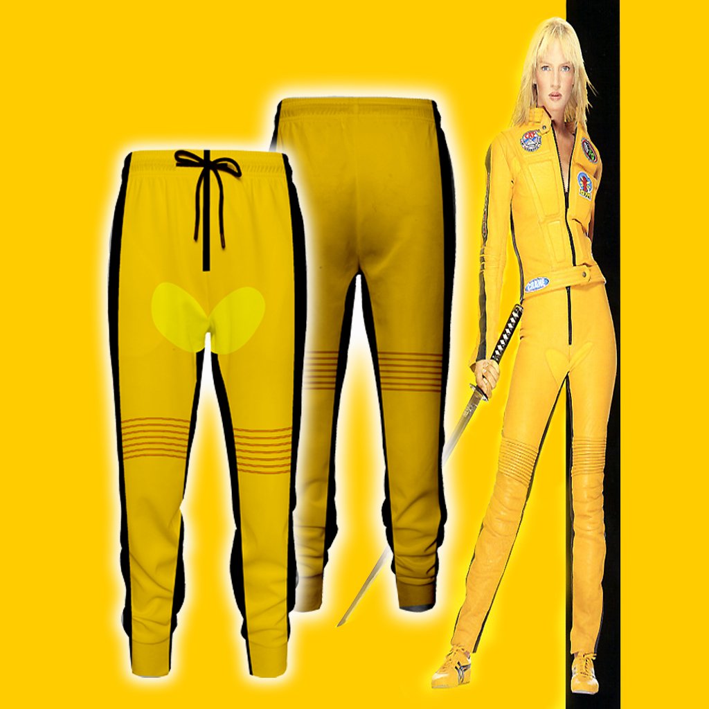 Kill Bill The Bride (Beatrix Kiddo) Cosplay Jogging Pants S  