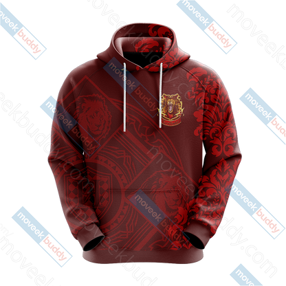 Harry Potter - Brave Like A Gryffindor Version Lifestyle Unisex 3D T-shirt   