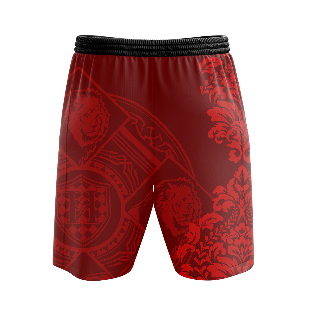 Harry Potter - Brave Like A Gryffindor Version Lifestyle Beach Shorts   