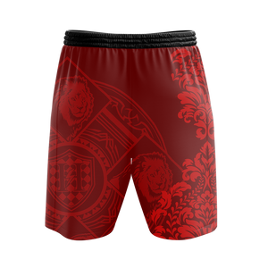 Harry Potter - Brave Like A Gryffindor Version Lifestyle Beach Shorts   