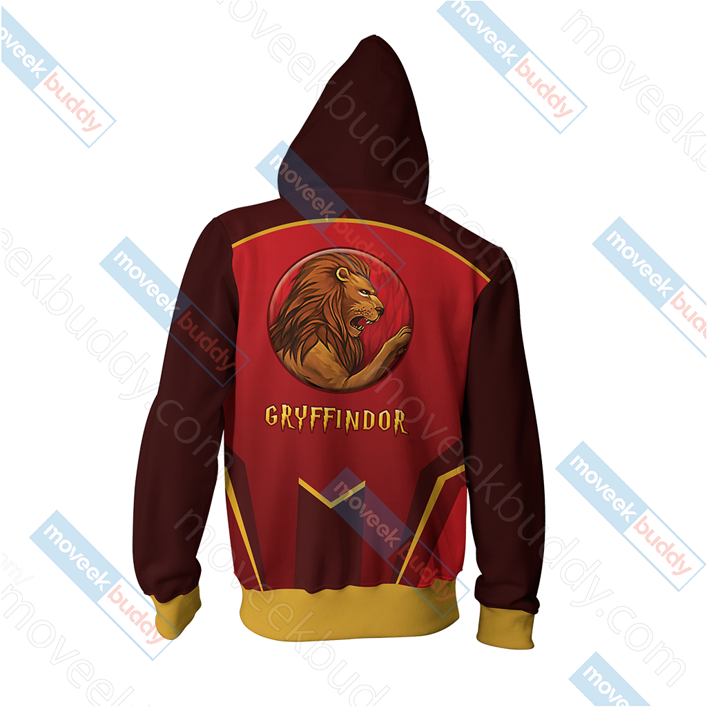 Harry Potter - Gryffindor House Wacky Style Unisex 3D T-shirt   