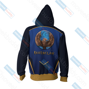 Harry Potter - Ravenclaw House Wacky Style Unisex 3D T-shirt   