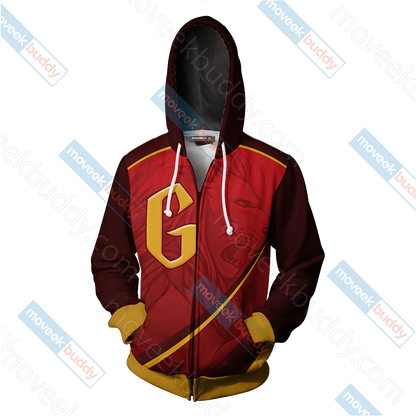 Harry Potter - Gryffindor House Wacky Style Unisex 3D T-shirt   