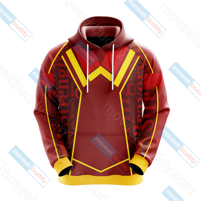 Harry Potter - Gryffindor House New Lifestyle Unisex 3D T-shirt   