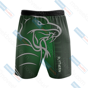 You Might Belong In Slytherin Harry Potter Hogwarts Beach Shorts   