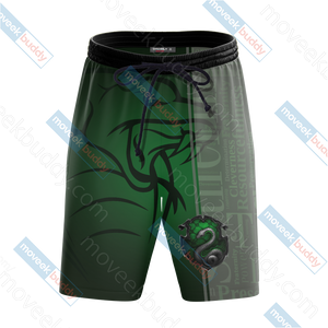 You Might Belong In Slytherin Harry Potter Hogwarts Beach Shorts   