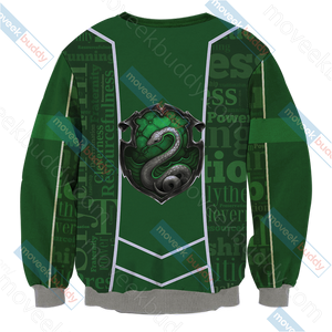 Harry Potter - Slytherin House New Lifestyle Unisex 3D Sweater   
