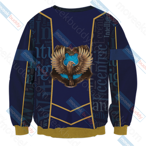 Harry Potter - Ravenclaw House New Lifestyle Unisex 3D Sweater   