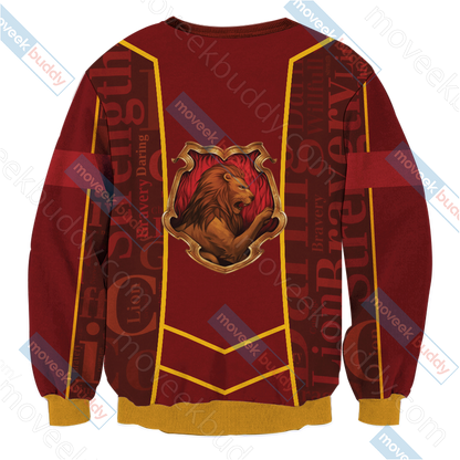 Harry Potter - Gryffindor House New Lifestyle Unisex 3D Sweater   