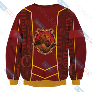 Harry Potter - Gryffindor House New Lifestyle Unisex 3D Sweater   