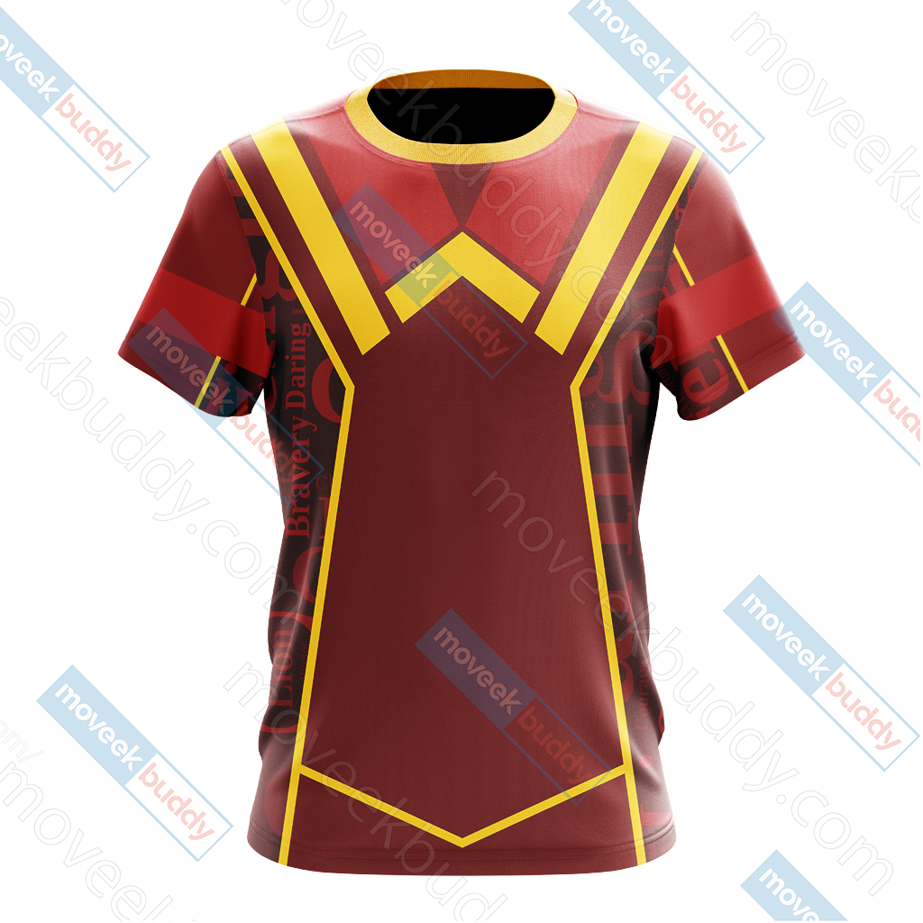 Harry Potter - Gryffindor House New Lifestyle Unisex 3D T-shirt   