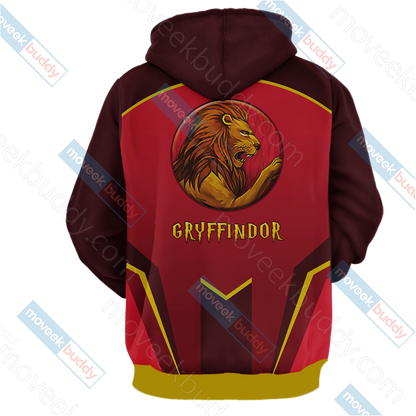 Harry Potter - Gryffindor House Wacky Style Unisex 3D T-shirt   