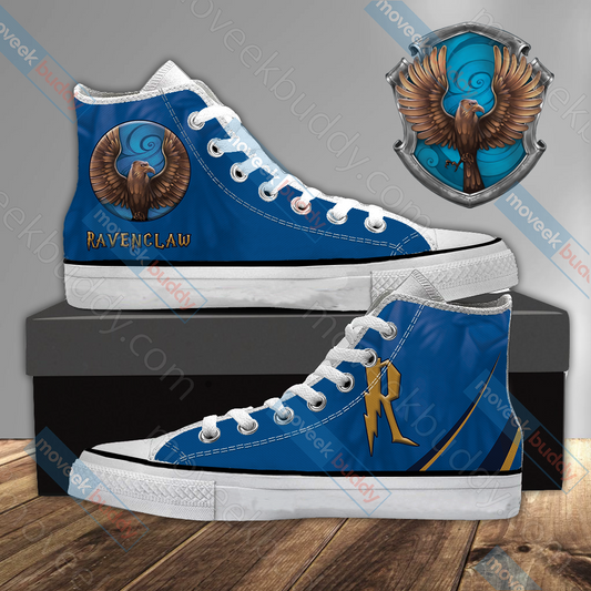 Harry Potter - Ravenclaw House Wacky Style High Top Shoes SIZE 29