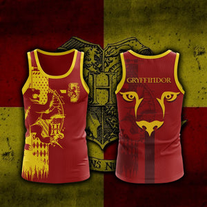 Quidditch Gryffindor Harry Potter Unisex 3D T-shirt Tank Top S 