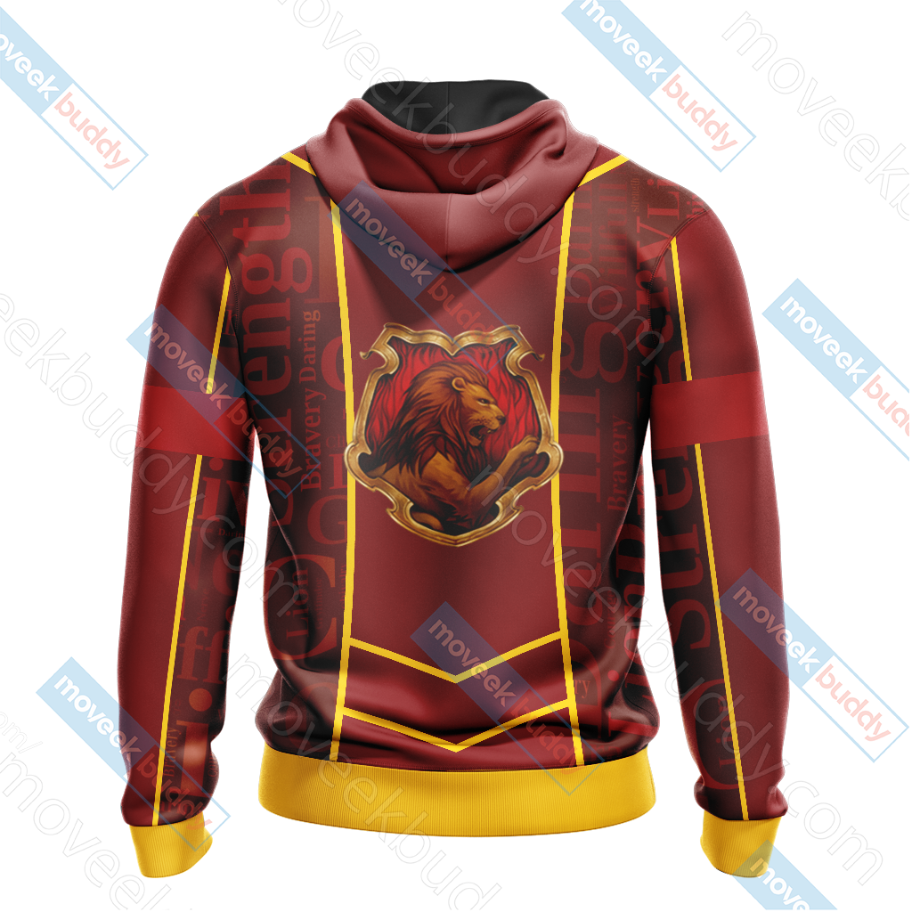Harry Potter - Gryffindor House New Lifestyle Unisex 3D T-shirt   