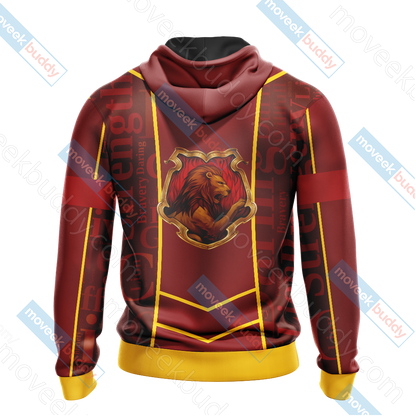 Harry Potter - Gryffindor House New Lifestyle Unisex 3D T-shirt   