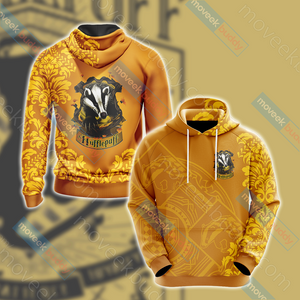 Harry Potter - Loyal Like A Hufflepuff Version Lifestyle Unisex 3D T-shirt Hoodie S 