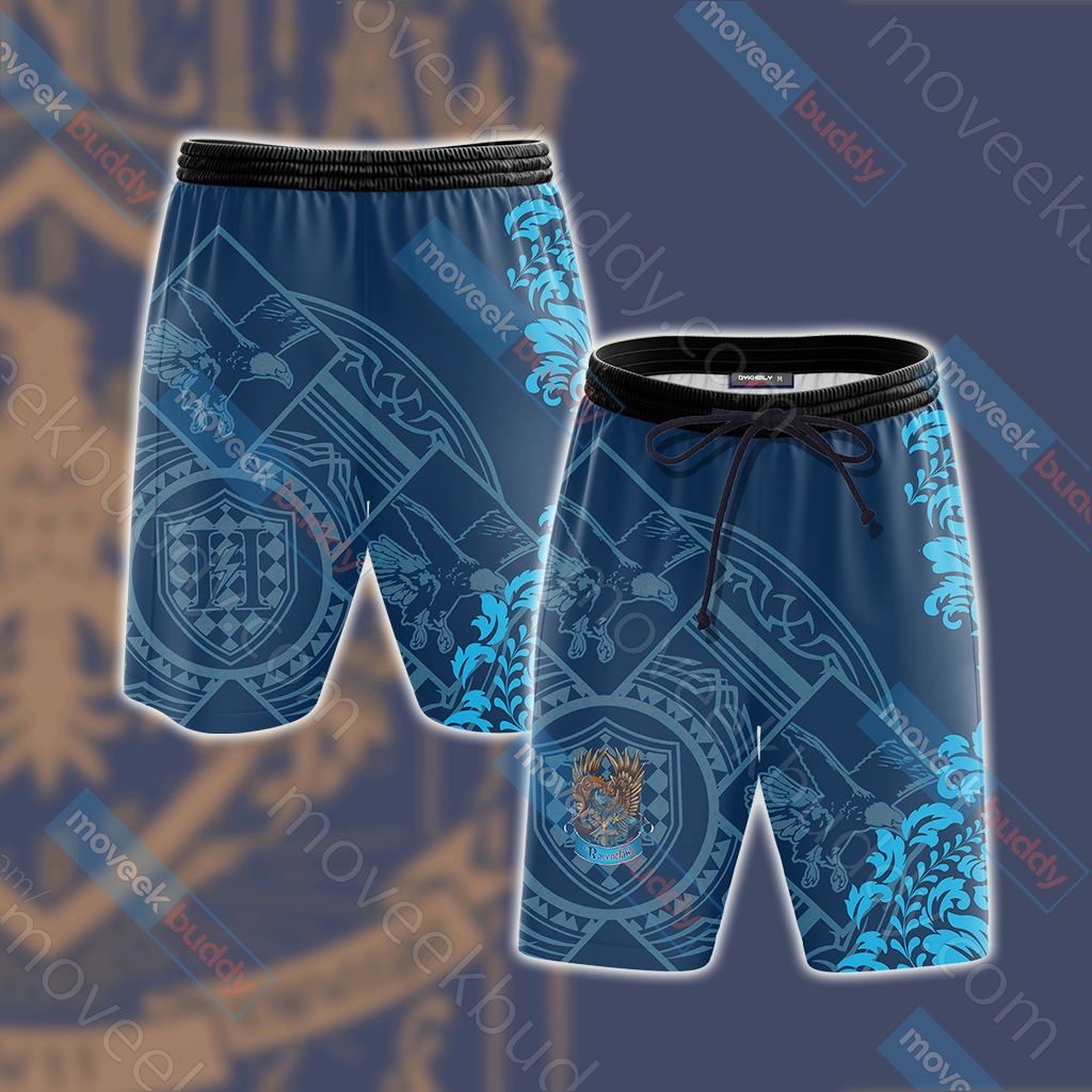 Harry Potter - Wise Like A Ravenclaw Version Lifestyle Unisex Beach Shorts S  