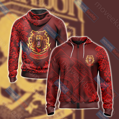 Harry Potter - Brave Like A Gryffindor Version Lifestyle Unisex 3D T-shirt   