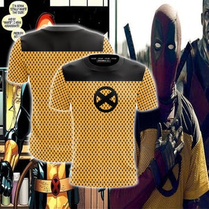 Deadpool 2 Cosplay Unisex 3D T-shirt US/EU S (ASIAN L) Version1 