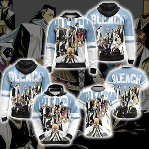 Bleach - Gotei 13 Unisex 3D T-shirt   