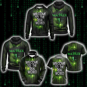 The Matrix Welcome To The Real World Unisex 3D T-shirt   