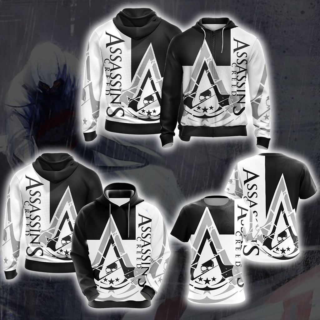 Assassin's Creed IV Black Flag New Look Unisex 3D T-shirt   