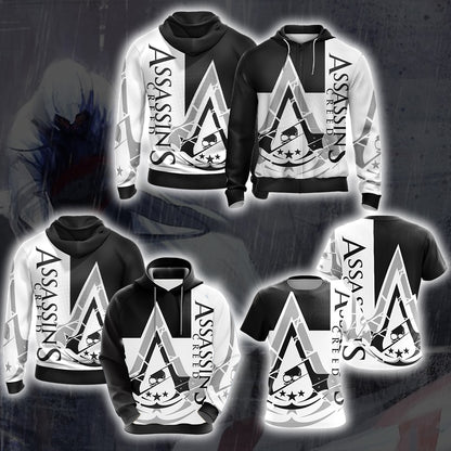 Assassin's Creed IV Black Flag New Look Unisex 3D T-shirt   