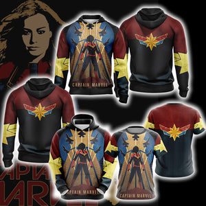 Captain Marvel  Unisex 3D T-shirt   