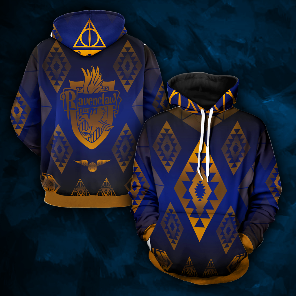 Hogwart Proud To Be A Ravenclaw Harry Potter 3D Hoodie   