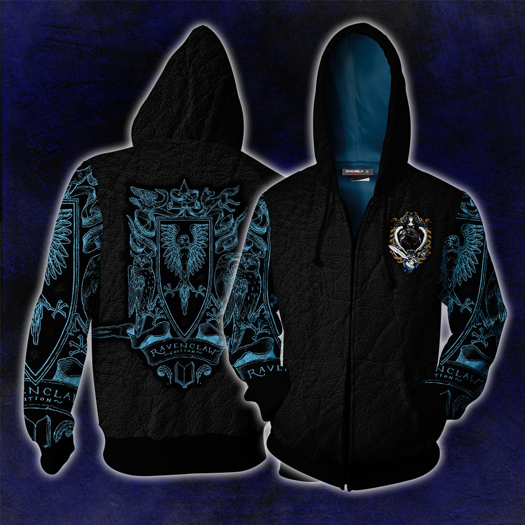 Ravenclaw Edition Harry Potter Zip Up Hoodie S  