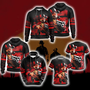 Red Dead Redemption 2 New Version Unisex 3D T-shirt   